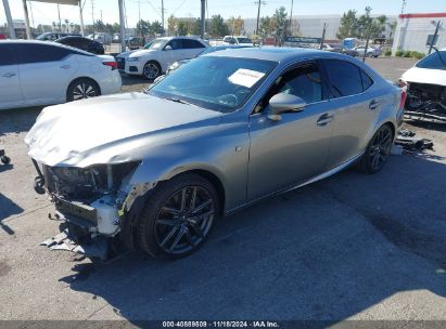 2018 LEXUS IS 300 Gray  Gasoline JTHBA1D23J5078900 photo #3