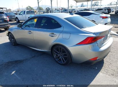 2018 LEXUS IS 300 Gray  Gasoline JTHBA1D23J5078900 photo #4