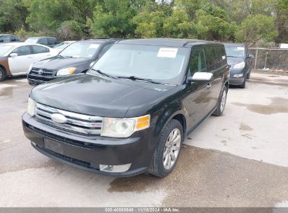 2011 FORD FLEX LIMITED Black  Gasoline 2FMGK5DC3BBD20744 photo #3