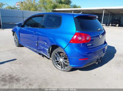 2008 VOLKSWAGEN R32 Blue  Gasoline WVWKC71K58W037126 photo #4