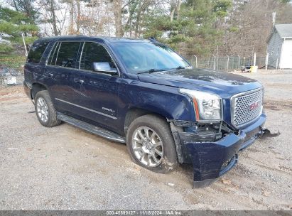 2017 GMC YUKON DENALI Blue  Gasoline 1GKS2CKJ2HR181852 photo #1