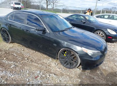 2004 BMW 530I Black  Gasoline WBANA73564B066949 photo #1