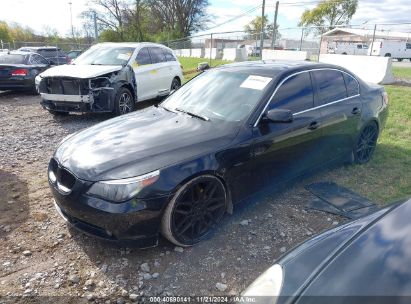 2004 BMW 530I Black  Gasoline WBANA73564B066949 photo #3