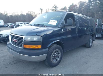 2014 GMC SAVANA 1500 WORK VAN Dark Blue  Flexible Fuel 1GTS8AF49E1143886 photo #3