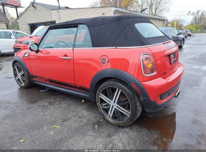 2010 MINI COOPER S Red  Gasoline WMWMS3C53ATZ85511 photo #4