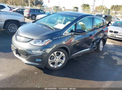 2020 CHEVROLET BOLT EV FWD LT Gray  Electric 1G1FY6S08L4143268 photo #3