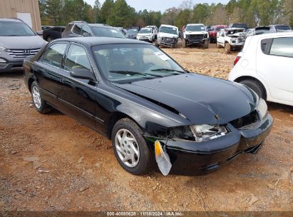 2000 MAZDA 626 ES V6/LX V6 Black  Gasoline 1YVGF22D6Y5123500 photo #1