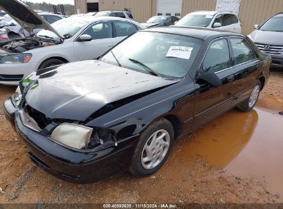 2000 MAZDA 626 ES V6/LX V6 Black  Gasoline 1YVGF22D6Y5123500 photo #3