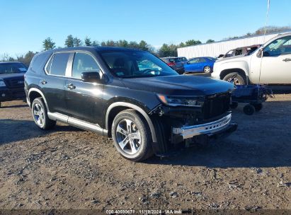 2025 HONDA PILOT EX-L Black  Gasoline 5FNYG1H40SB043446 photo #1