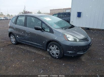 2011 HONDA FIT Gray  Gasoline JHMGE8H36BC013428 photo #1