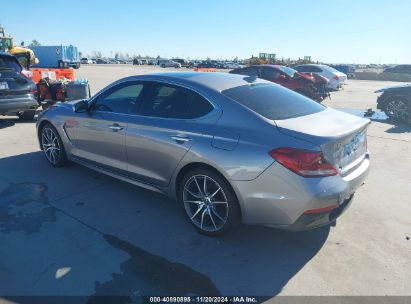 2020 GENESIS G70 2.0T RWD Silver  Gasoline KMTG44LA1LU055649 photo #4