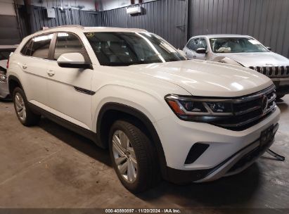 2020 VOLKSWAGEN ATLAS CROSS SPORT 3.6L V6 SE W/TECHNOLOGY/3.6L V6 SE W/TECHNOLOGY R-LINE White  Gasoline 1V26E2CA4LC217449 photo #1