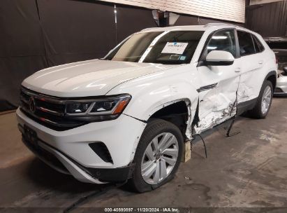 2020 VOLKSWAGEN ATLAS CROSS SPORT 3.6L V6 SE W/TECHNOLOGY/3.6L V6 SE W/TECHNOLOGY R-LINE White  Gasoline 1V26E2CA4LC217449 photo #3