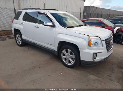 2016 GMC TERRAIN SLE-2 White  Gasoline 2GKFLTE36G6251598 photo #1