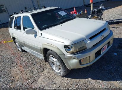 2001 INFINITI QX4 LUXURY White  Gasoline JNRDR07Y61W105160 photo #1