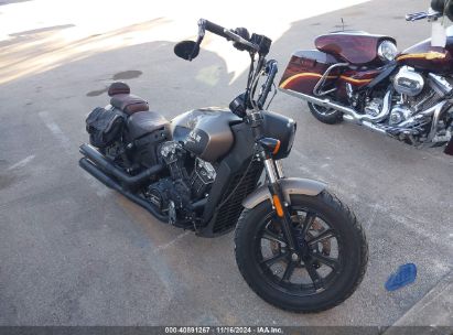 2019 INDIAN MOTORCYCLE CO. SCOUT BOBBER ABS Black  Gasoline 56KMTA005K3141382 photo #1