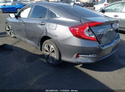 2018 HONDA CIVIC EX-T Gray  Gasoline JHMFC1F34JX039111 photo #4