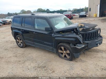 2016 JEEP PATRIOT HIGH ALTITUDE EDITION Black  Gasoline 1C4NJRFB4GD696722 photo #1