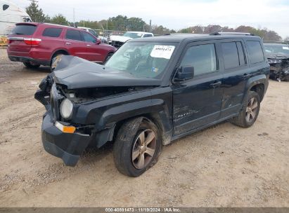 2016 JEEP PATRIOT HIGH ALTITUDE EDITION Black  Gasoline 1C4NJRFB4GD696722 photo #3