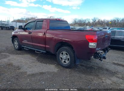 2008 TOYOTA TUNDRA BASE 5.7L V8 Maroon  Gasoline 5TFBV54138X066412 photo #4