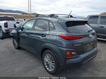 2019 HYUNDAI KONA SEL Gray  Gasoline KM8K22AA1KU391379 photo #4