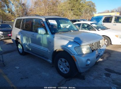 2003 MITSUBISHI MONTERO 20TH ANNIVERSARY/LIMITED Silver  Gasoline JA4NW51S43J024599 photo #1