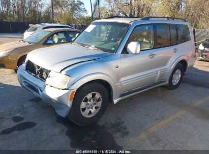 2003 MITSUBISHI MONTERO 20TH ANNIVERSARY/LIMITED Silver  Gasoline JA4NW51S43J024599 photo #3