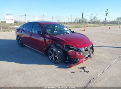 2021 NISSAN SENTRA SR XTRONIC CVT Red  Gasoline 3N1AB8DV4MY289675 photo #1