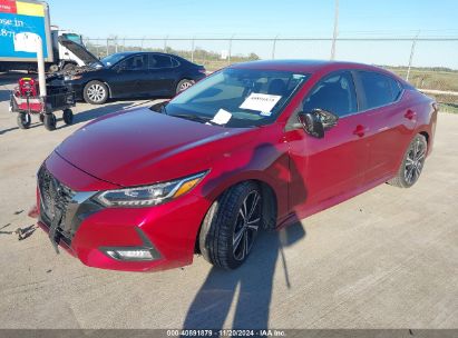 2021 NISSAN SENTRA SR XTRONIC CVT Red  Gasoline 3N1AB8DV4MY289675 photo #3