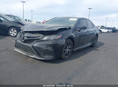 2021 TOYOTA CAMRY SE Black  Gasoline 4T1G11AK6MU518691 photo #3