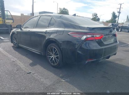 2021 TOYOTA CAMRY SE Black  Gasoline 4T1G11AK6MU518691 photo #4