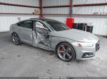 2019 AUDI S5 3.0T PREMIUM Gray  Gasoline WAUC4CF5XKA097532 photo #1