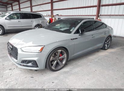 2019 AUDI S5 3.0T PREMIUM Gray  Gasoline WAUC4CF5XKA097532 photo #3