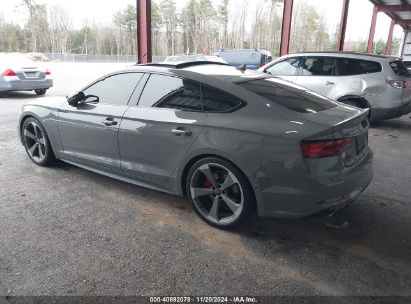 2019 AUDI S5 3.0T PREMIUM Gray  Gasoline WAUC4CF5XKA097532 photo #4