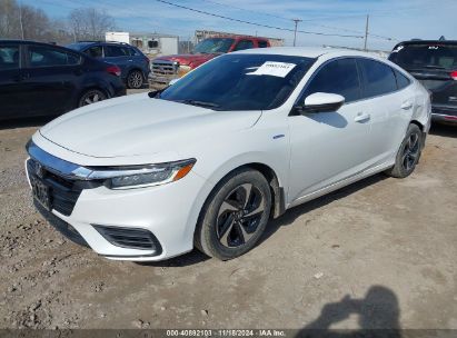 2021 HONDA INSIGHT EX White  Hybrid 19XZE4F55ME001581 photo #3