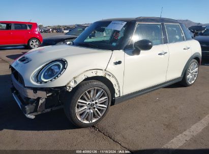 2020 MINI HARDTOP COOPER S White  Gasoline WMWXU9C03L2M08940 photo #3