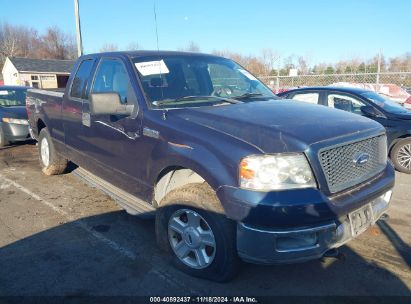 2004 FORD F-150 STX/XL/XLT Dark Blue  Gasoline 1FTRX14W64NC40198 photo #1