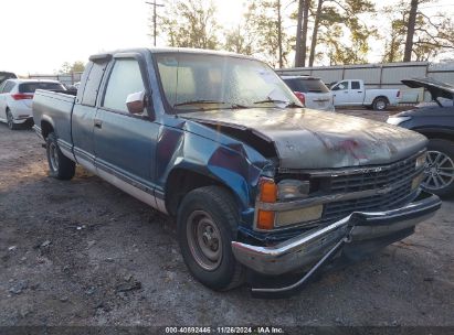 1992 CHEVROLET GMT-400 C1500 Blue  Gasoline 2GCEC19K1N1220279 photo #1