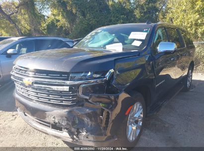 2023 CHEVROLET SUBURBAN 2WD PREMIER Black  Gasoline 1GNSCFKD7PR435694 photo #3