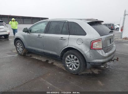 2007 FORD EDGE SEL PLUS Silver  Gasoline 2FMDK39C87BB43888 photo #4