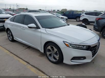 2018 HONDA ACCORD EX-L White  Gasoline 1HGCV1F57JA239257 photo #1