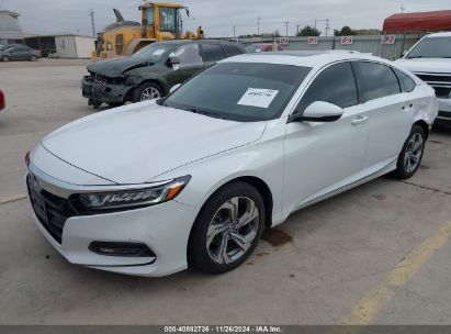 2018 HONDA ACCORD EX-L White  Gasoline 1HGCV1F57JA239257 photo #3