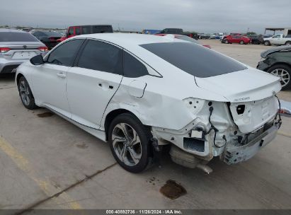 2018 HONDA ACCORD EX-L White  Gasoline 1HGCV1F57JA239257 photo #4