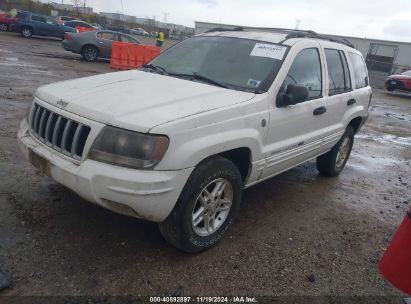 2004 JEEP GRAND CHEROKEE LAREDO White  Gasoline 1J4GW48S94C391612 photo #3