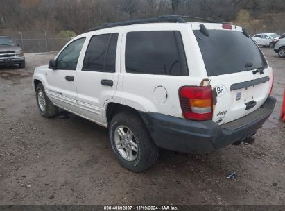 2004 JEEP GRAND CHEROKEE LAREDO White  Gasoline 1J4GW48S94C391612 photo #4