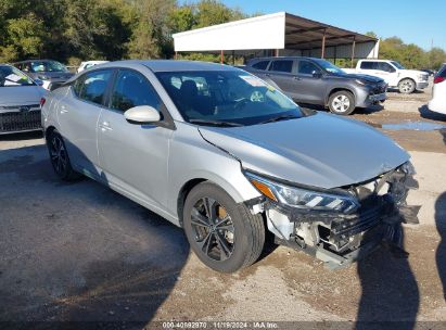 2021 NISSAN SENTRA SV XTRONIC CVT Silver  Gasoline 3N1AB8CV0MY287794 photo #1