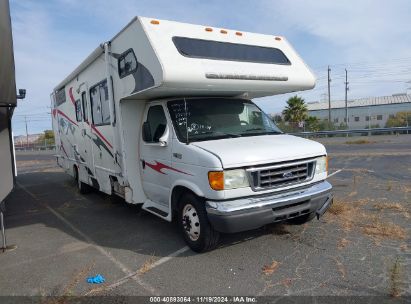 2005 FORD E-450 CUTAWAY STANDARD White  Gasoline 1FDXE45S55HB37599 photo #1