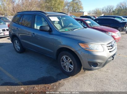 2010 HYUNDAI SANTA FE GLS Gray  Gasoline 5NMSG3AB5AH387331 photo #1