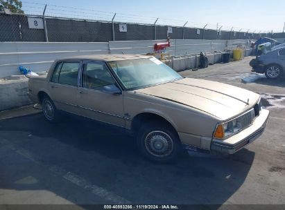 1985 OLDSMOBILE 98 REGENCY BROUGHAM Beige  Gasoline 1G3CW6932F1326199 photo #1