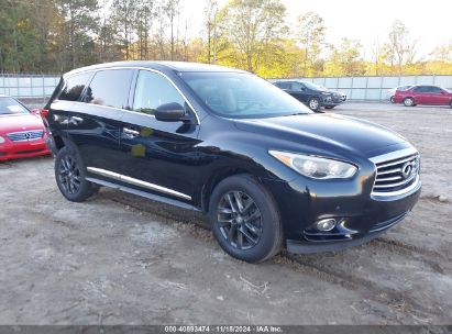 2013 INFINITI JX35 Black  Gasoline 5N1AL0MN9DC302436 photo #1